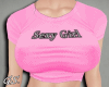 GS. Girl Pink Tee