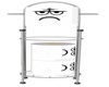 Toilet paper roll frown