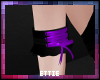 Black & Purple Arm Cuffs
