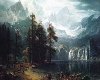 Painting by Bierstadt