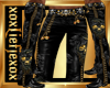 [L] GOLD Skull Pants M