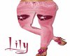 (WTL) Pink SKull Pant