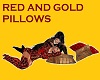 RED AND GOLD PILLOWS