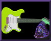 Req Neon Green Guitar