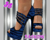 (JS)Fashion Blue Zebra