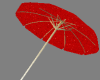 Beach Red Umbrella
