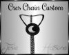 Jos~ Cresent Moon Chain