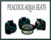 (TSH)PEACOCK AQUA SEATS