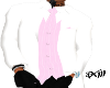 Wh&Pink long coat suit