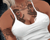 White Tattoo Top