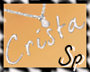 (Sp) Crista Nameplate