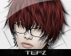 𝕿 . NERDY ϟ DARK RED