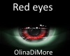 (OD) Red eyes