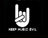 music evil sticker