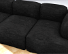 Aesthetic Black Sofa