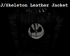 J/Skeleton Leather Jckt