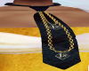 1% Gold Chained Tie