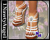 (1NA) White Sandals