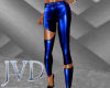 JVD Blue Leather Pants