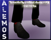 stylish shoes rose socks