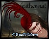 (OD) Feather hat