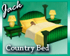 Country Bed with poses
