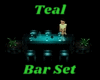Teal Bar Set