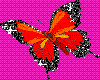 Red Sparkly Butterfly