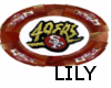 lily's SF 49ER'S ROUND H