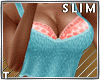 Peach Teal Outfit SLIM