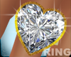 Diamond Heart RIng