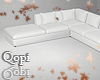Corner White Couch