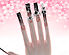 Nails Black Chrome