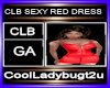 CLB SEXY RED DRESS