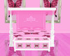Poseless Pink Canopy Bed