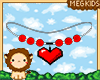 Kids Necklace Heart