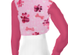 [MM] Pink Dog Lover Crop