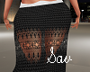 Black Crochet Skirt