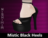 Mistic Black Heels