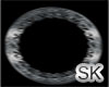 (SK) Oval Silver Frame
