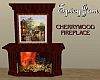 CherryWood Fireplace