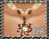 EB*VANITY BROWN NECKLACE