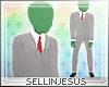 $J Anonymous Suit Grey