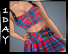 1Day Red Plaid outfit