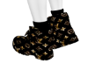 LV Black and Gold Boots