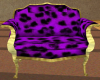 Purple Animal Prnt Chair