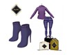 ZELIE BOOTS PURP