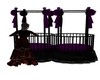 twin girl bat crib