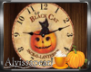 Pumpkin Spice Clock