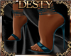 Teal Ankle Wraps